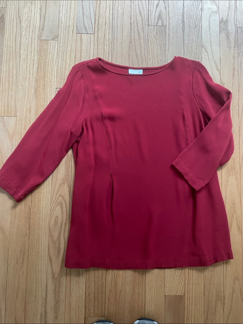 J. Jill Crimson tunic